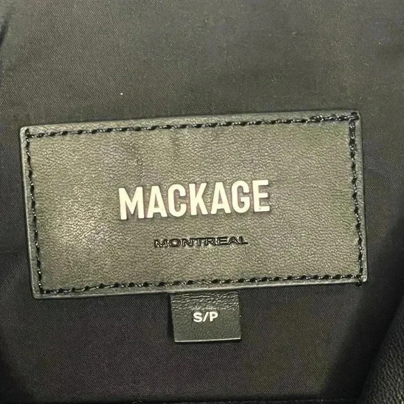 NWOT Mackage Baya Leather Moto Jacket Size Small - Picture 12 of 14